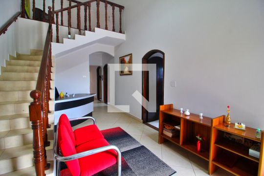 Sala 1 de casa à venda com 5 quartos, 315m² em Vila Tibiriçá, Santo André