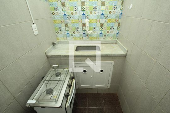 Cozinha de apartamento à venda com 2 quartos, 50m² em Glória, Rio de Janeiro
