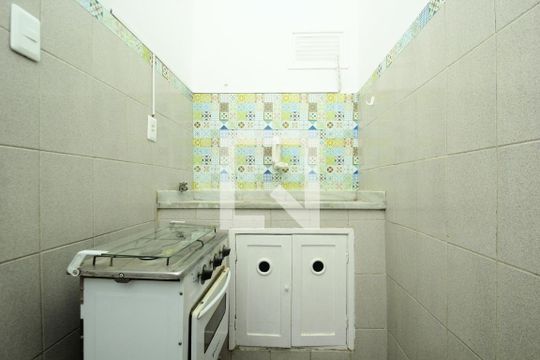 Cozinha de apartamento à venda com 2 quartos, 50m² em Glória, Rio de Janeiro