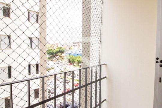 Varanda da Sala de apartamento para alugar com 2 quartos, 51m² em Vila Dionisia, São Paulo