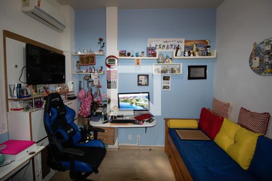 quarto 2 de apartamento à venda com 2 quartos, 66m² em Glória, Rio de Janeiro