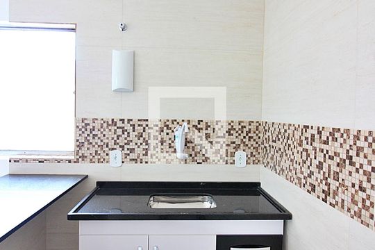 Cozinha de casa de condomínio para alugar com 1 quarto, 36m² em Assunção, São Bernardo do Campo