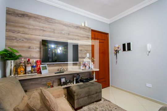 Sala de apartamento à venda com 2 quartos, 114m² em Vila Camilópolis, Santo André