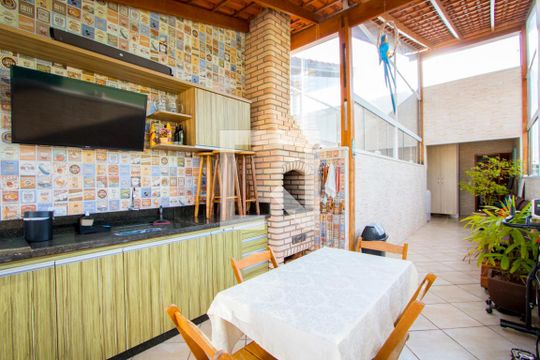 Espaço gourmet de apartamento à venda com 2 quartos, 114m² em Vila Camilópolis, Santo André