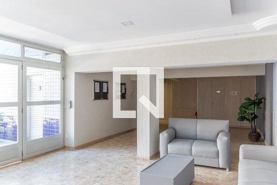 Área comum - Hall de entrada de apartamento à venda com 1 quarto, 47m² em Taboão, São Bernardo do Campo