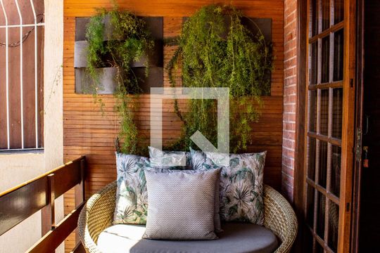 Varanda da Sala de casa à venda com 3 quartos, 221m² em Cidade Vargas, São Paulo