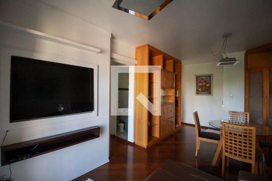 Sala de apartamento para alugar com 2 quartos, 68m² em Jardim Paraíso, São Paulo