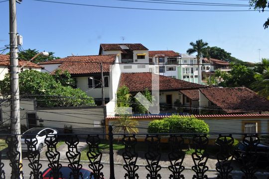Vista da Sala de casa à venda com 5 quartos, 500m² em Anil, Rio de Janeiro