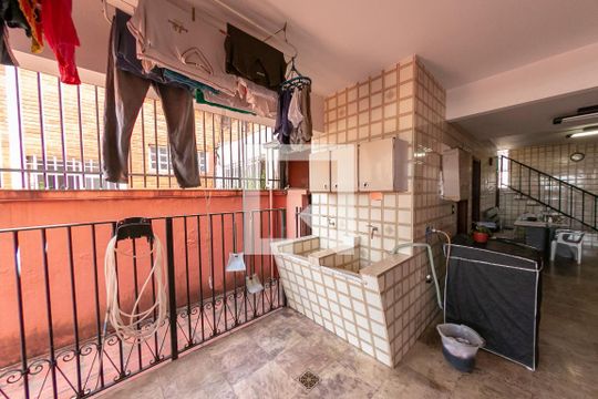 Área de Serviço de casa à venda com 6 quartos, 310m² em Barroca, Belo Horizonte