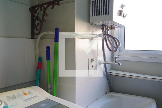 Cozinha - Area de Serviço de apartamento à venda com 1 quarto, 40m² em Jardim Carvalho, Porto Alegre