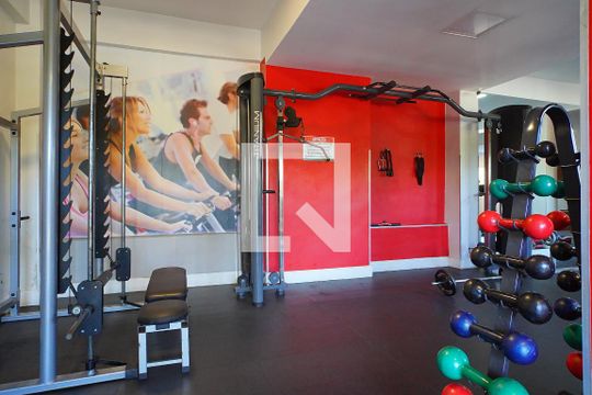 Área comum - Academia de apartamento à venda com 1 quarto, 40m² em Jardim Carvalho, Porto Alegre