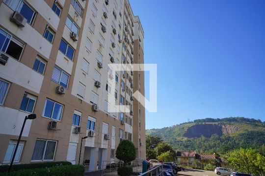 Fachada do bloco de apartamento à venda com 1 quarto, 40m² em Jardim Carvalho, Porto Alegre