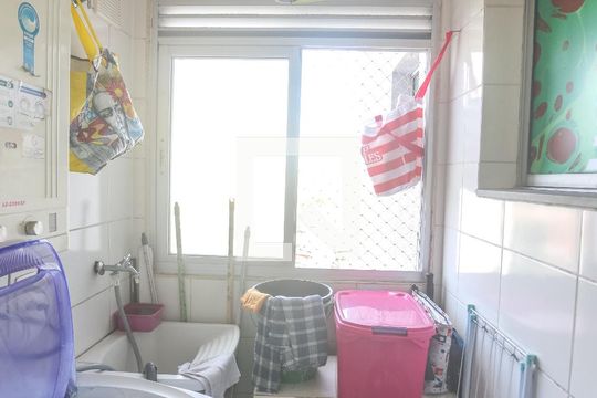 Área de serviço de apartamento para alugar com 2 quartos, 70m² em Planalto, São Bernardo do Campo