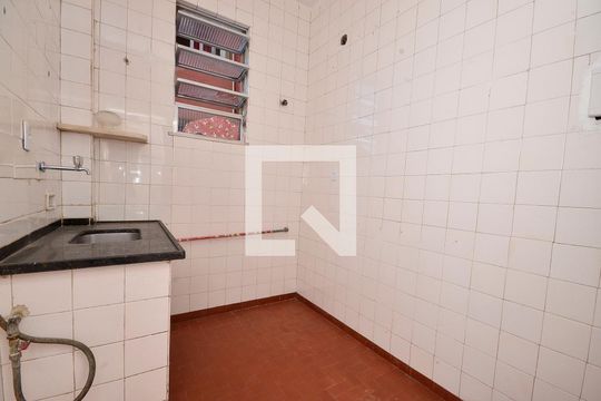 Cozinha  de apartamento para alugar com 1 quarto, 40m² em Santa Teresa, Rio de Janeiro