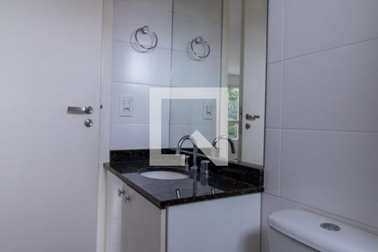 Banheiro de apartamento à venda com 1 quarto, 35m² em Prado Velho, Curitiba