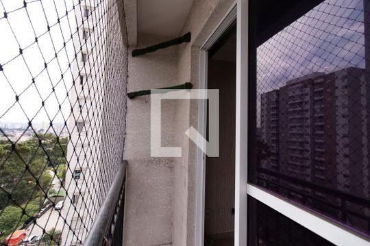 Varanda da Sala de apartamento para alugar com 2 quartos, 45m² em Jardim Íris, São Paulo
