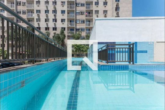 Área comum - Piscina de apartamento para alugar com 2 quartos, 50m² em São Cristóvão, Rio de Janeiro