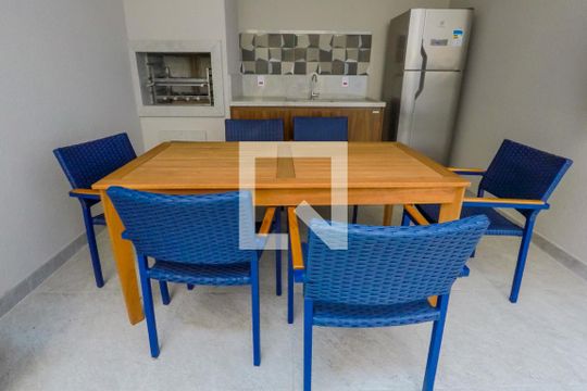 Área comum - Churrasqueira de kitnet/studio à venda com 1 quarto, 34m² em Cambuci, São Paulo