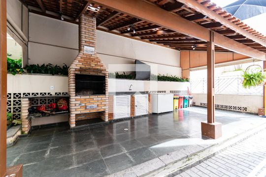 Área comum - Churrasqueira de apartamento para alugar com 2 quartos, 72m² em Vila Guarani, São Paulo