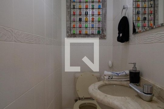 Lavabo de casa de condomínio à venda com 4 quartos, 167m² em Vargem Pequena, Rio de Janeiro