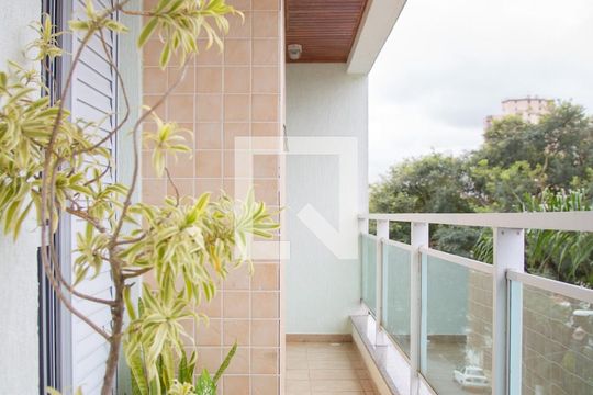 Varanda da Sala de apartamento à venda com 4 quartos, 185m² em Rudge Ramos, São Bernardo do Campo