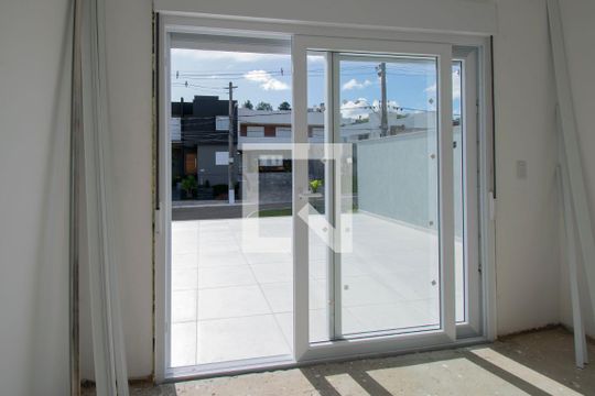 Sacada da Suíte 3 de casa de condomínio à venda com 4 quartos, 226m² em Aberta dos Morros, Porto Alegre