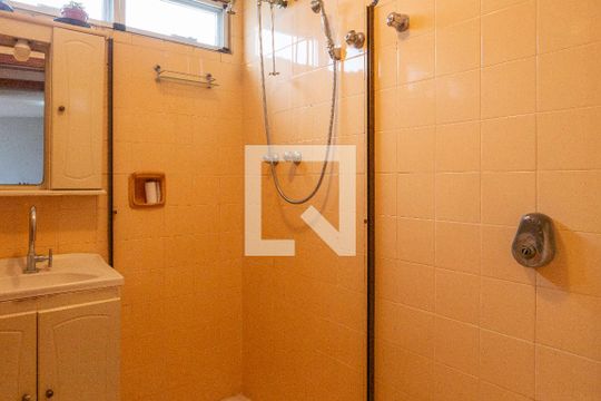 Banheiro da Suíte de apartamento à venda com 3 quartos, 94m² em Vila Ipojuca, São Paulo