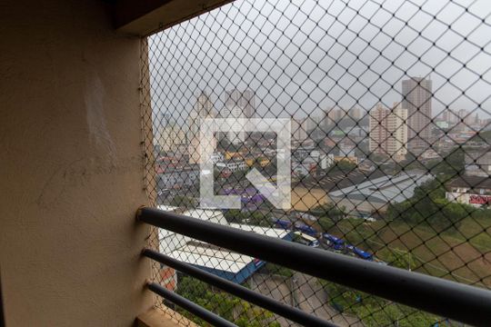 varanda de apartamento à venda com 2 quartos, 59m² em Centro, Diadema