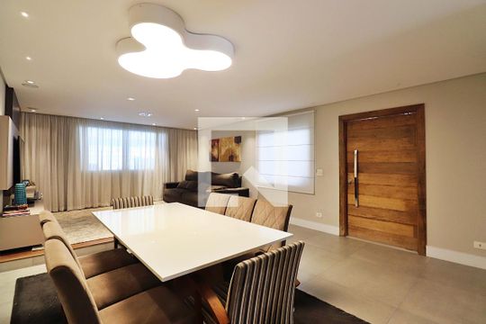 Sala de casa à venda com 3 quartos, 316m² em Jardim Bom Pastor, Santo André