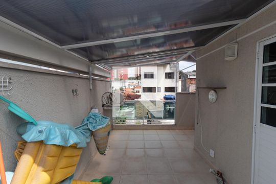 Área de Serviço/ churrasqueira de casa de condomínio à venda com 2 quartos, 68m² em Parada Inglesa, São Paulo