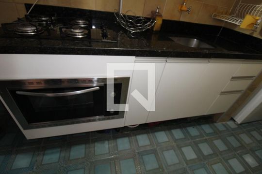 Cozinha e Área de Serviço de apartamento à venda com 1 quarto, 42m² em Centro, Campinas