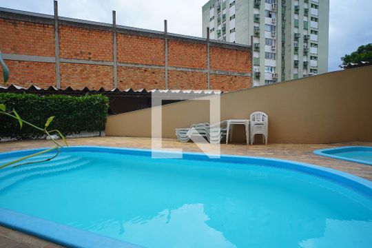 Área comum - Piscina de apartamento à venda com 2 quartos, 104m² em São Geraldo, Porto Alegre
