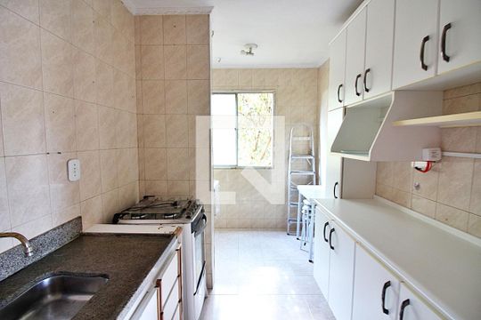 Cozinha de apartamento à venda com 2 quartos, 56m² em Jordanópolis, São Bernardo do Campo