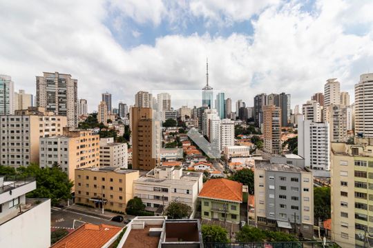 Vista de kitnet/studio para alugar com 1 quarto, 37m² em Vila Mariana, São Paulo