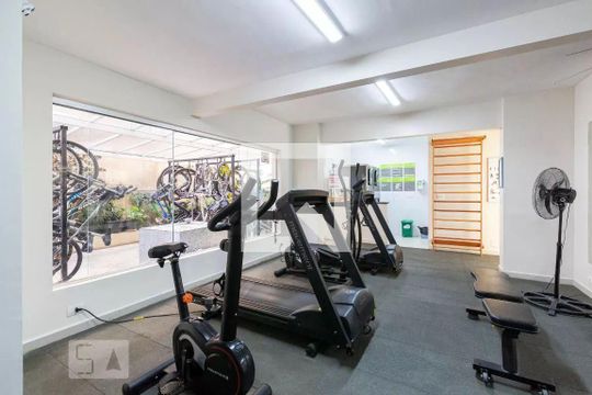 Área comum - Academia de apartamento para alugar com 1 quarto, 34m² em Bela Vista, São Paulo