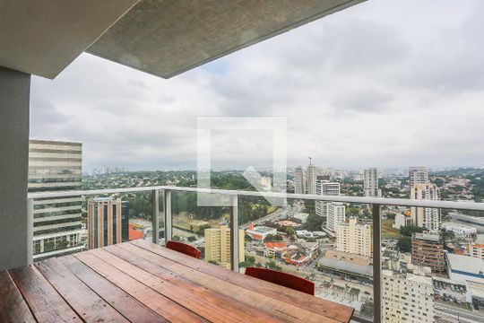 Varanda Studio de apartamento para alugar com 1 quarto, 38m² em Butantã, São Paulo