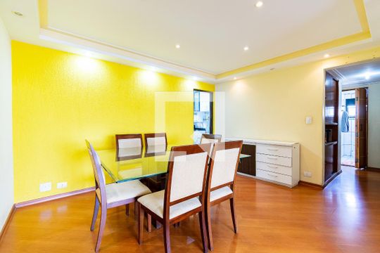Sala de apartamento à venda com 3 quartos, 114m² em Vila Parque Jabaquara, São Paulo