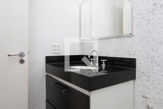 Banheiro da Suíte de apartamento para alugar com 1 quarto, 40m² em Centro, São Paulo