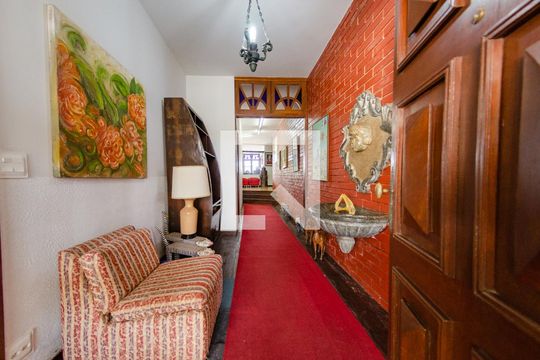 Hall de entrada de casa à venda com 6 quartos, 595m² em Belvedere, Belo Horizonte