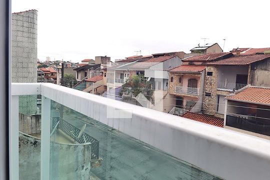 Varanda do Quarto 2 de apartamento à venda com 2 quartos, 80m² em Jardim Las Vegas, Santo André