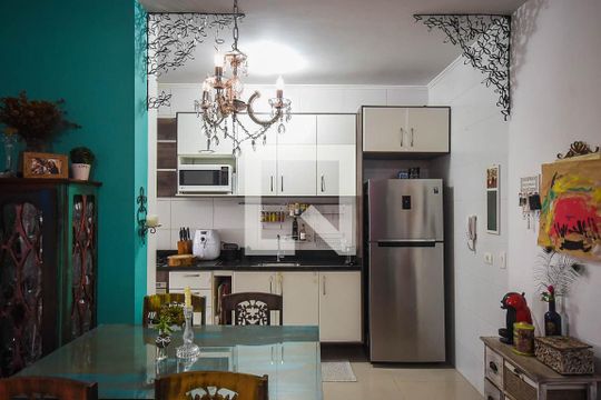 Cozinha de apartamento à venda com 2 quartos, 69m² em Jardim Ampliacao, São Paulo