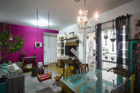Sala de apartamento para alugar com 2 quartos, 69m² em Jardim Ampliacao, São Paulo