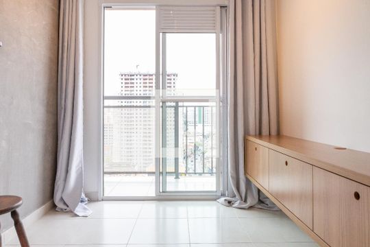 Sala de apartamento à venda com 1 quarto, 38m² em Água Branca, São Paulo