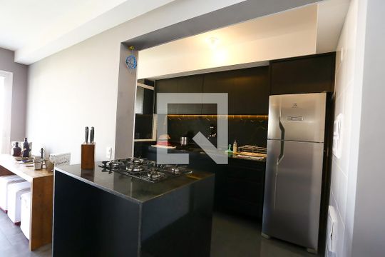 Cozinha de apartamento à venda com 3 quartos, 89m² em Jardim Caboré, São Paulo