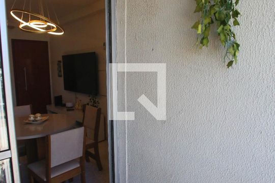 Varanda da Sala de apartamento para alugar com 2 quartos, 51m² em Taquara, Rio de Janeiro