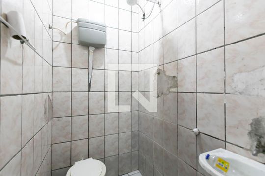 Banheiro de casa para alugar com 1 quarto, 42m² em Cidade Líder, São Paulo