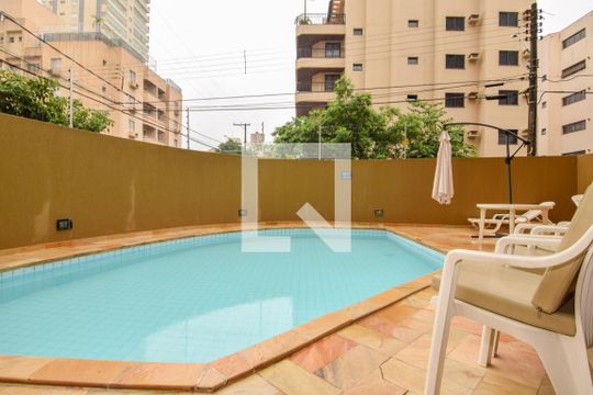 Área Comum- Piscina de apartamento para alugar com 3 quartos, 276m² em Enseada, Guarujá
