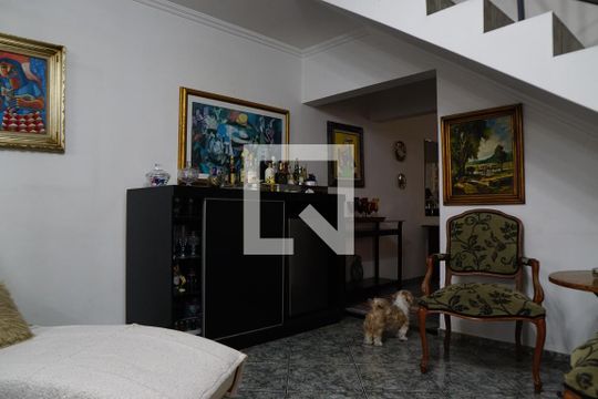 Sala de casa para alugar com 4 quartos, 444m² em Vila Palmeiras, São Paulo