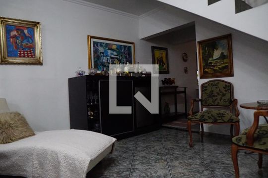 Sala de casa para alugar com 4 quartos, 444m² em Vila Palmeiras, São Paulo