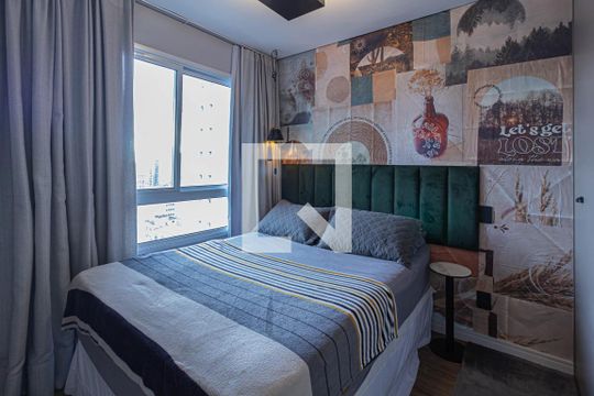 Quarto de apartamento à venda com 1 quarto, 28m² em Bela Vista, São Paulo